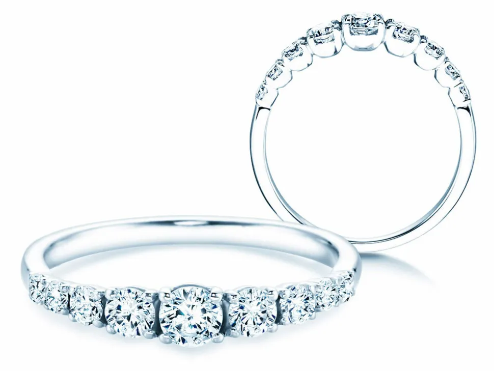 Diamantringe 9 Diamonds – ausgewogen elegant