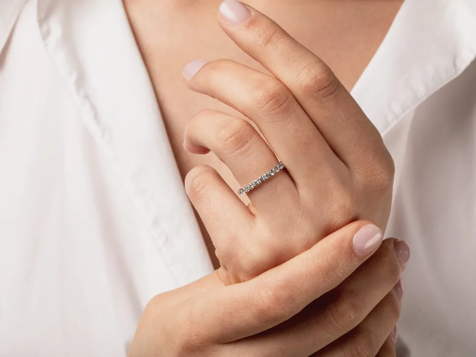 Eternityring Dawn mit Diamanten
