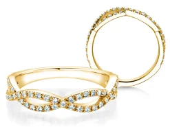 Eternityring Diamond Curve
