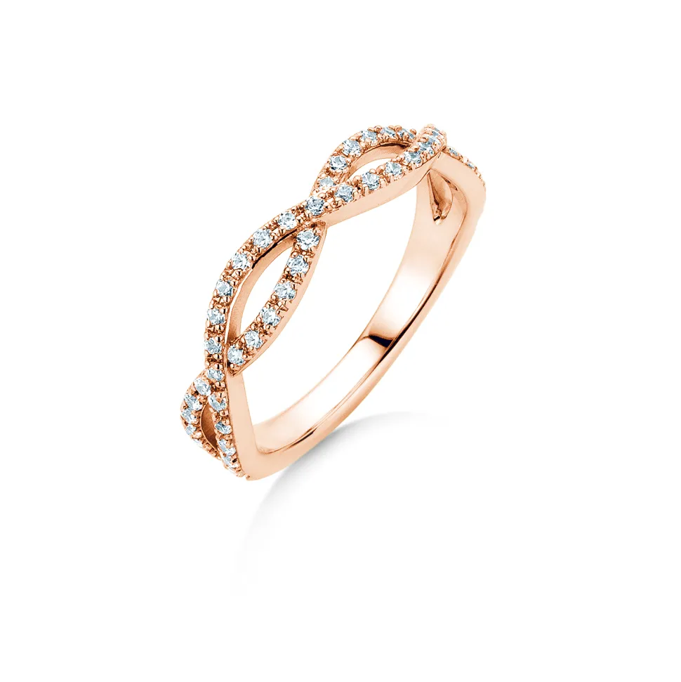 Eternityring Diamond Curve