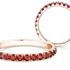 Eternityring Dusk mit Farbedelstein