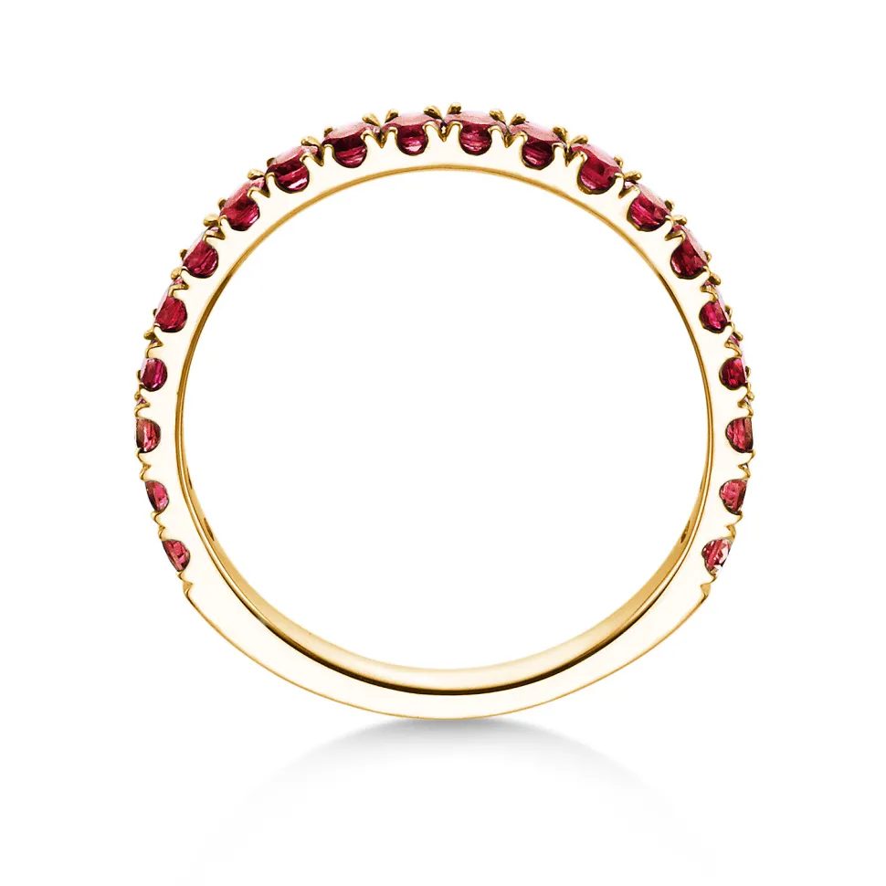 Eternityring Dusk mit Farbedelstein