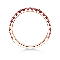 Eternityring Dusk mit Farbedelstein