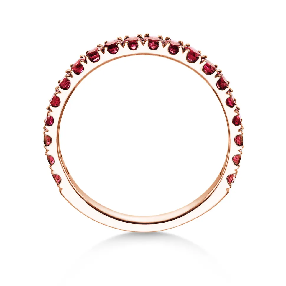 Eternityring Dusk mit Farbedelstein