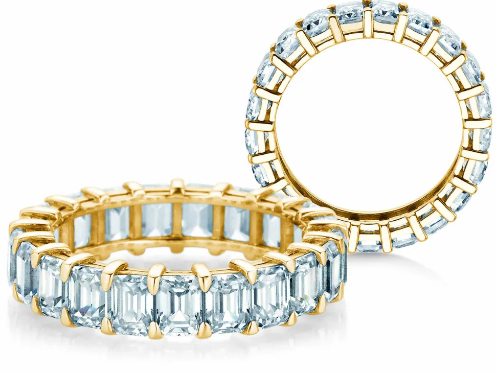 Eternityring Emerald Cut Eternity