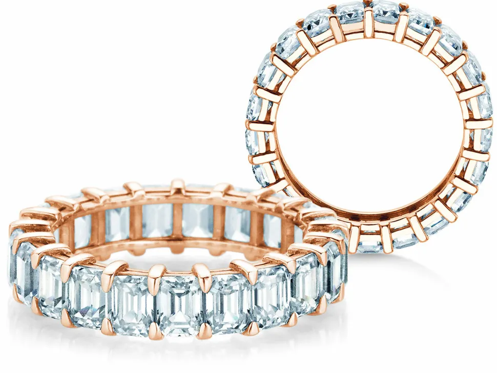 Eternityring Emerald Cut Eternity