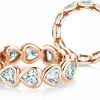 Eternityring Full of Hearts