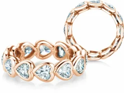 Eternityring Full of Hearts