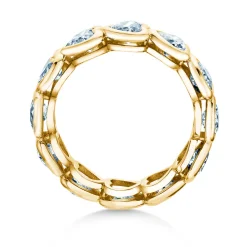 Eternityring Full of Hearts