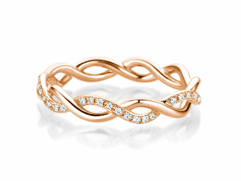 Eternityring Sparkling Curve