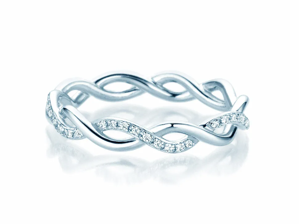 Eternityring Sparkling Curve
