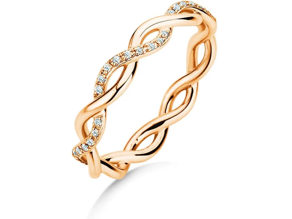 Eternityring Sparkling Curve