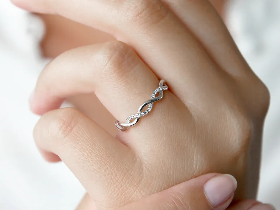 Eternityring Sparkling Curve