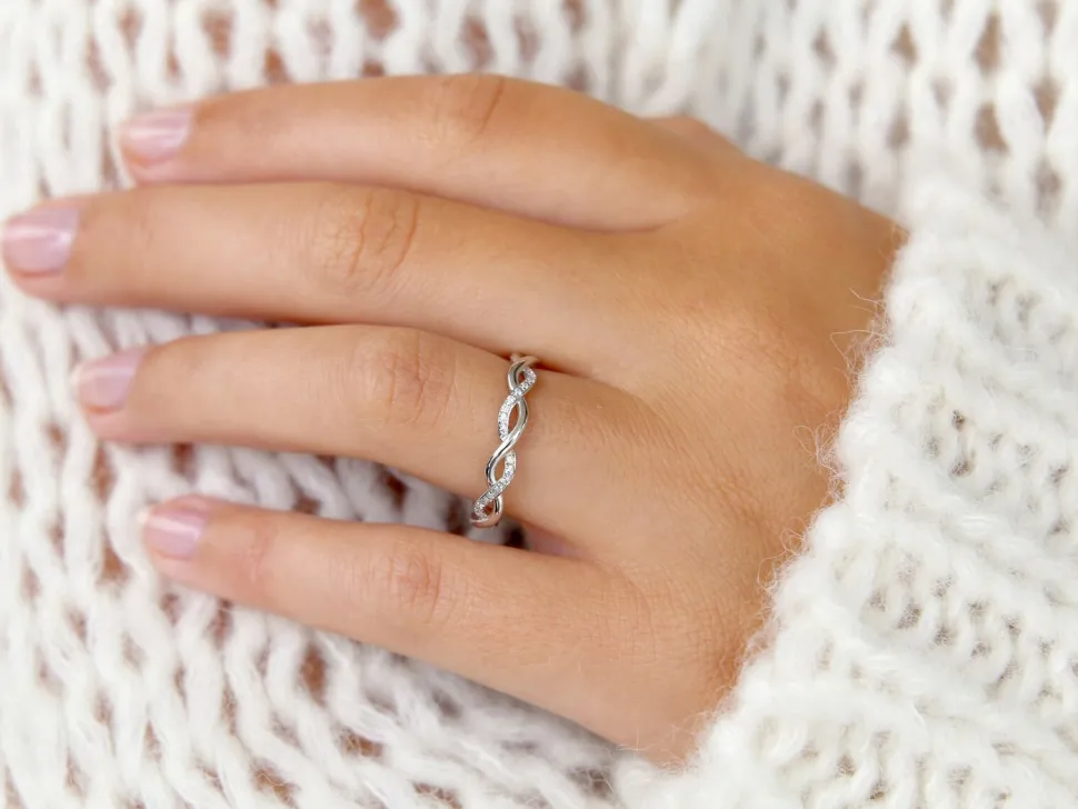 Eternityring Sparkling Curve