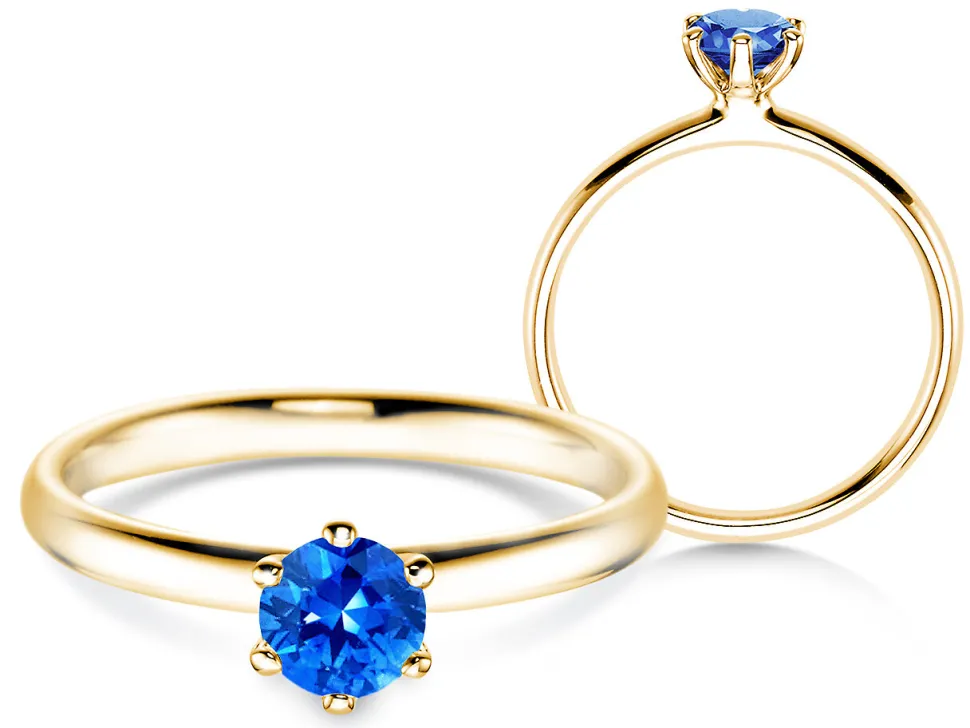 Farbsteinring Classic Colour