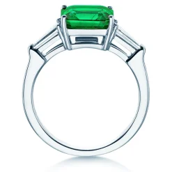 Farbsteinring Emerald Elegance