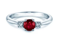 Farbsteinring Shining Ruby