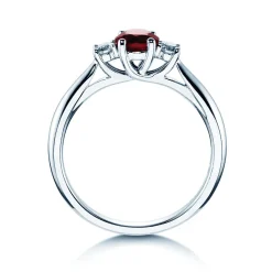 Farbsteinring Shining Ruby