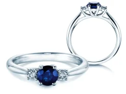 Farbsteinring Shining Sapphire