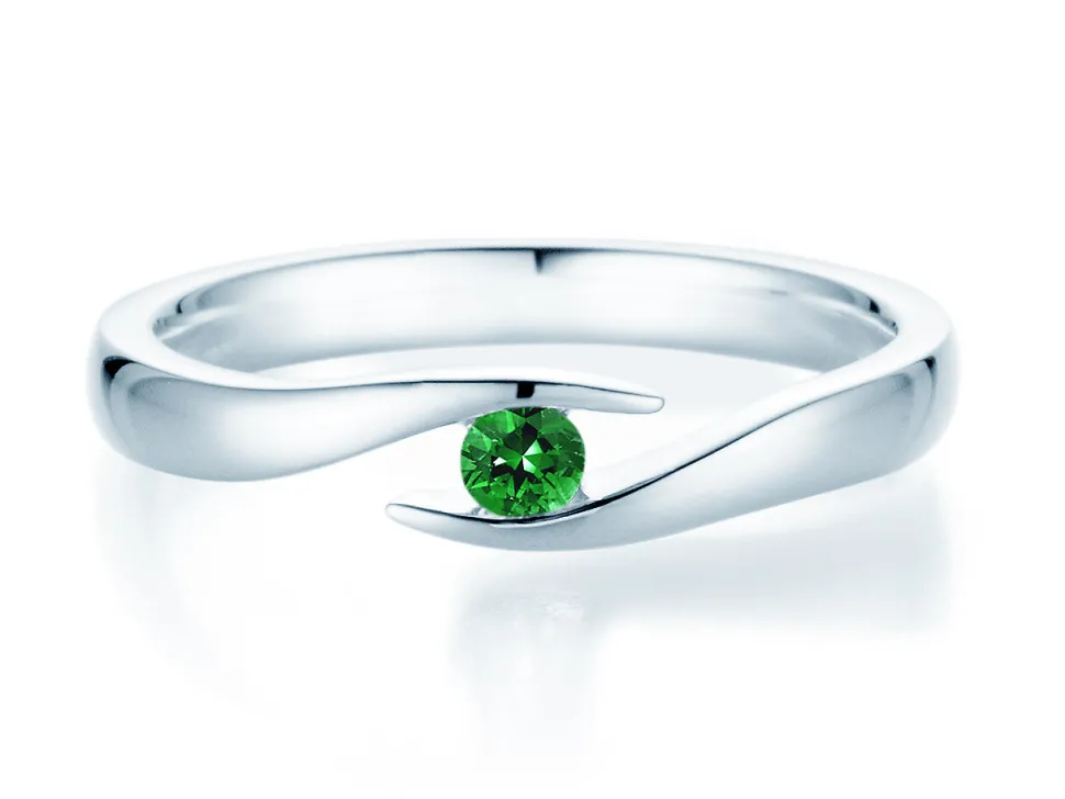 Farbsteinring Twist Colour