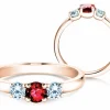 Farbsteinring Vivid Petite