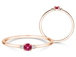 Geburtsstein-Ring Vivid Petite