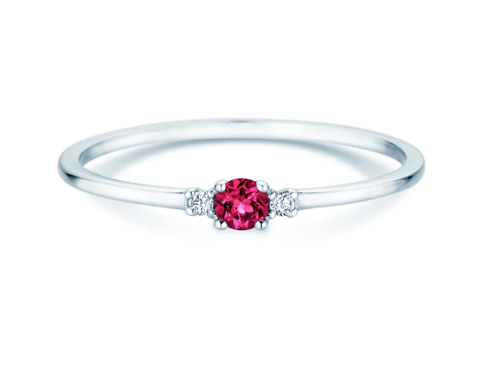 Geburtsstein-Ring Vivid Petite