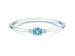 Geburtsstein-Ring Vivid Petite