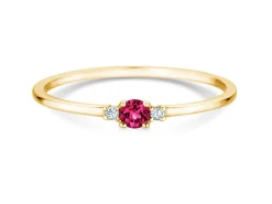 Geburtsstein-Ring Vivid Petite
