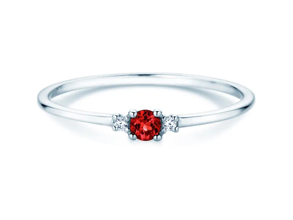 Geburtsstein-Ring Vivid Petite