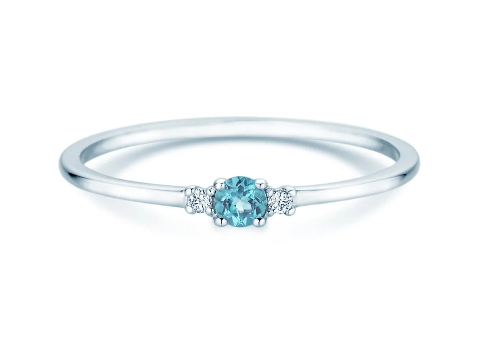 Geburtsstein-Ring Vivid Petite