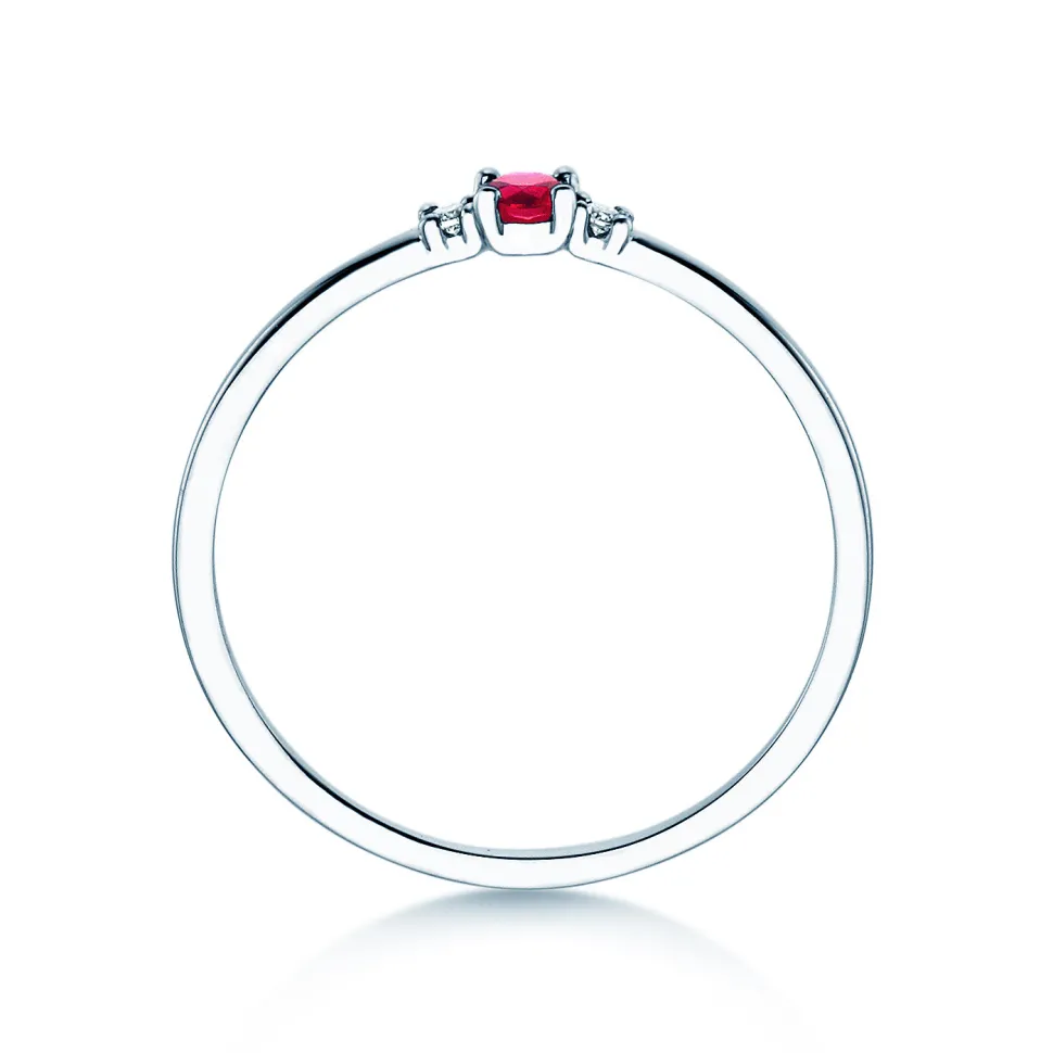 Geburtsstein-Ring Vivid Petite