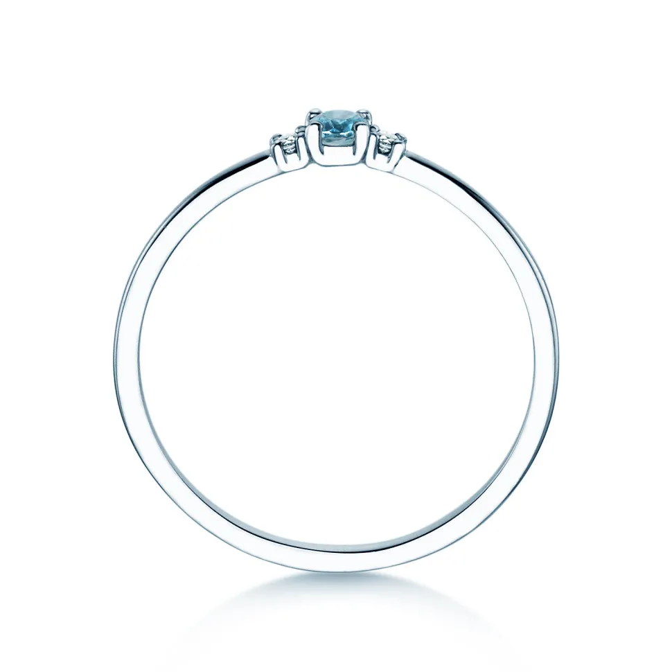 Geburtsstein-Ring Vivid Petite