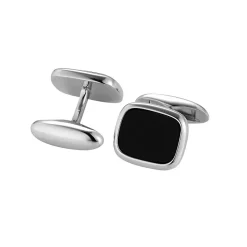 Handgefertigte Manschettenknöpfe Onyx