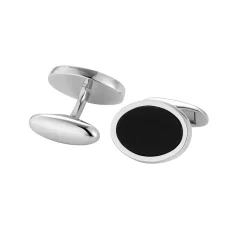 Handgefertigte Manschettenknöpfe Onyx