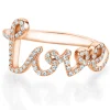 Ring Love Diamonds Pavé