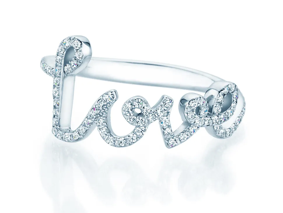 Ring Love Diamonds Pavé