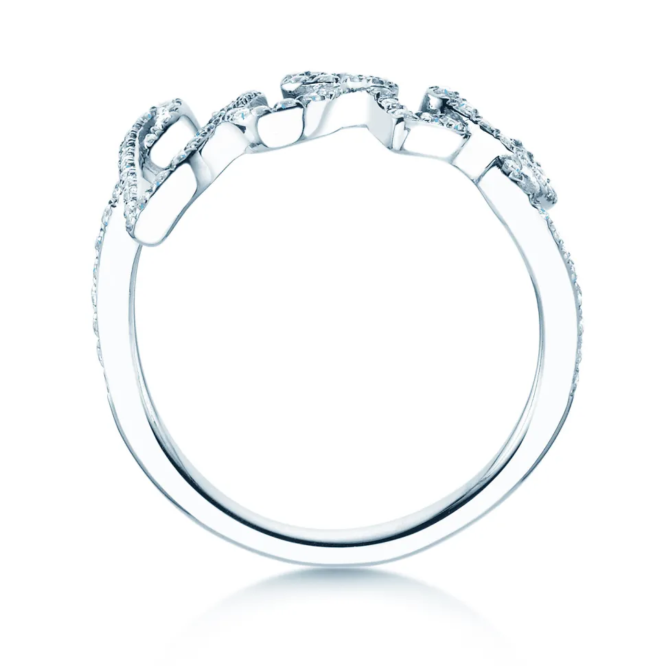 Ring Love Diamonds Pavé