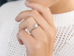 Ring Touch mit Labordiamant