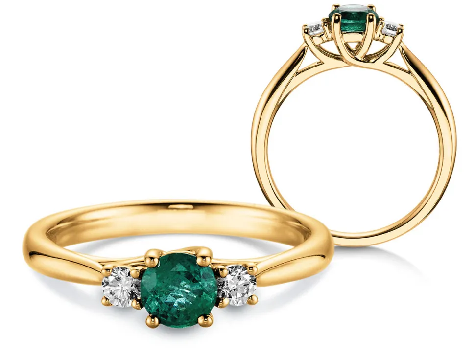 Smaragdring Shining Emerald