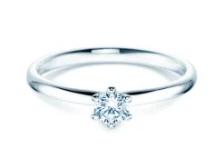 Solitärring Classic 6 mit Labordiamant