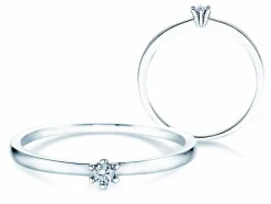 Solitärring Classic Petite mit Diamant