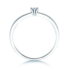 Solitärring Classic Petite mit Diamant