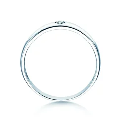 Solitärring Heart Petite