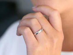 Solitärring Heart Petite