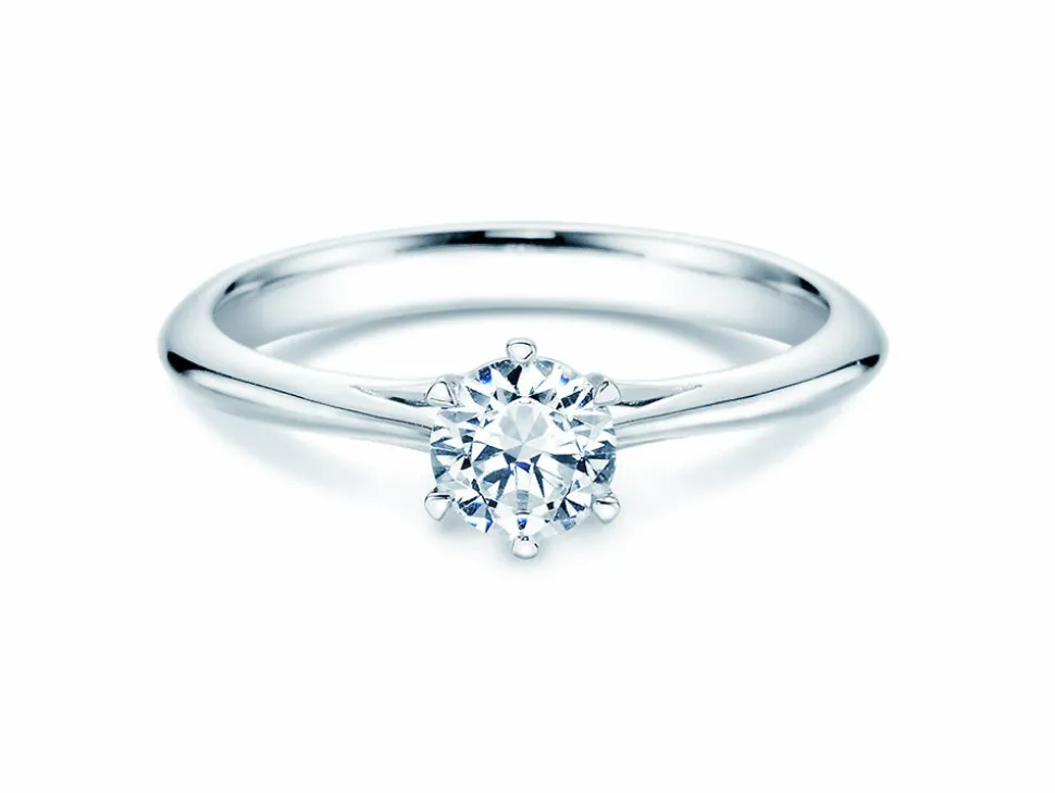 Solitärring Heaven 6 mit Krappenfassung und Labordiamant