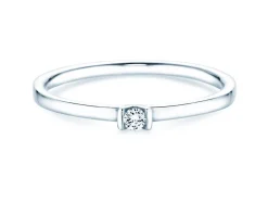 Solitärring Love