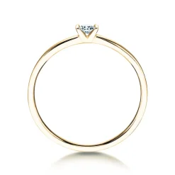 Solitärring Love