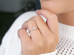 Solitärring Madison mit Diamant