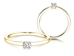Solitärring Modern Petite